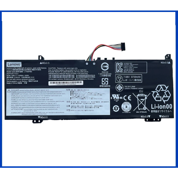 ♛(ส่งฟรี ประกัน 1 ปี)Lenovo แบตเตอรี่ Battery Notebook Lenovo Yoga 530-14IKB Series Flex 6-14IKB L17