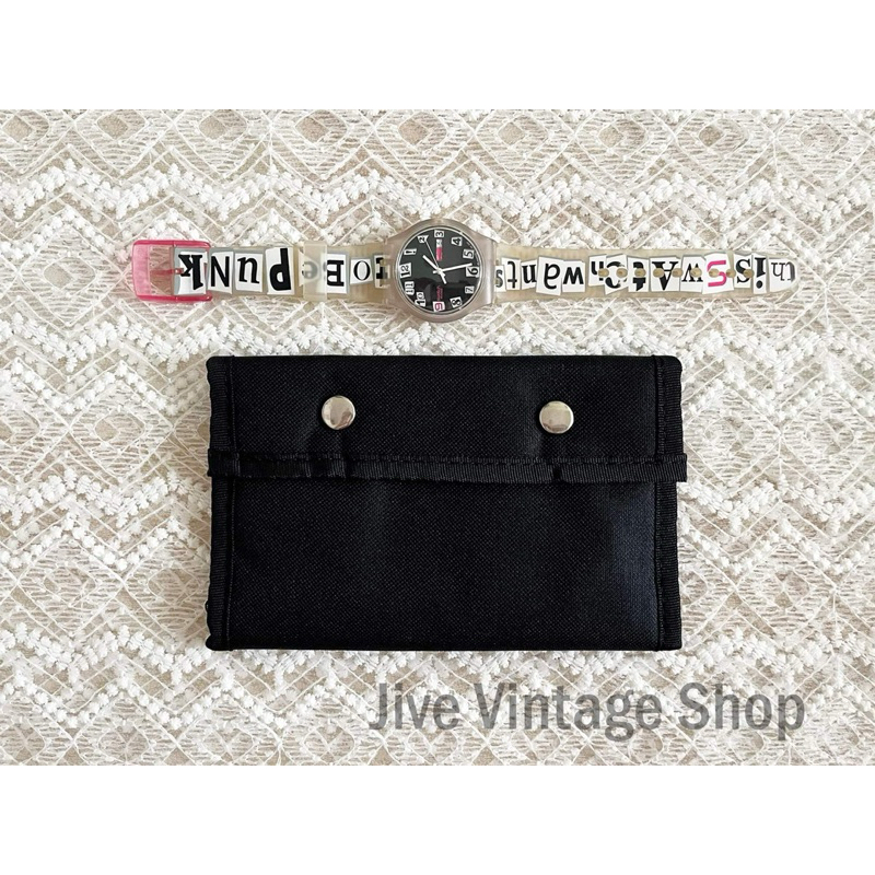 กระเป๋าใส่นาฬิกา แบรนด์ SWATCH ของแท้ เอาไว้ใส่นาฬิกา พกพาไปได้สะดวก มือสองจากตุ้ญี่ปุ่น