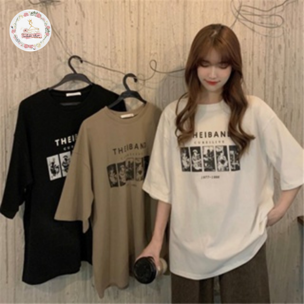 เสื้อยืดวินเทจ oversize  ลายเท่ๆใส่ได้ทั้งชายหญิงสกรีนลาย THE BAND #A47