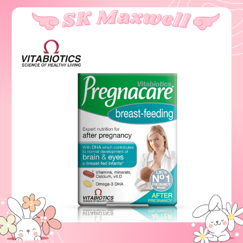ของแท้👍 พร้อมส่งVitabiotics Pregnacare Breast-Feeding (84 Tablets/Capsules)Exp.8/27