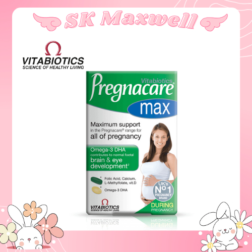 ของแท้!! พร้อมส่ง👍Vitabiotics Pregnacare Max, 84 Tablets/Capsules บำรุงครรภ์
