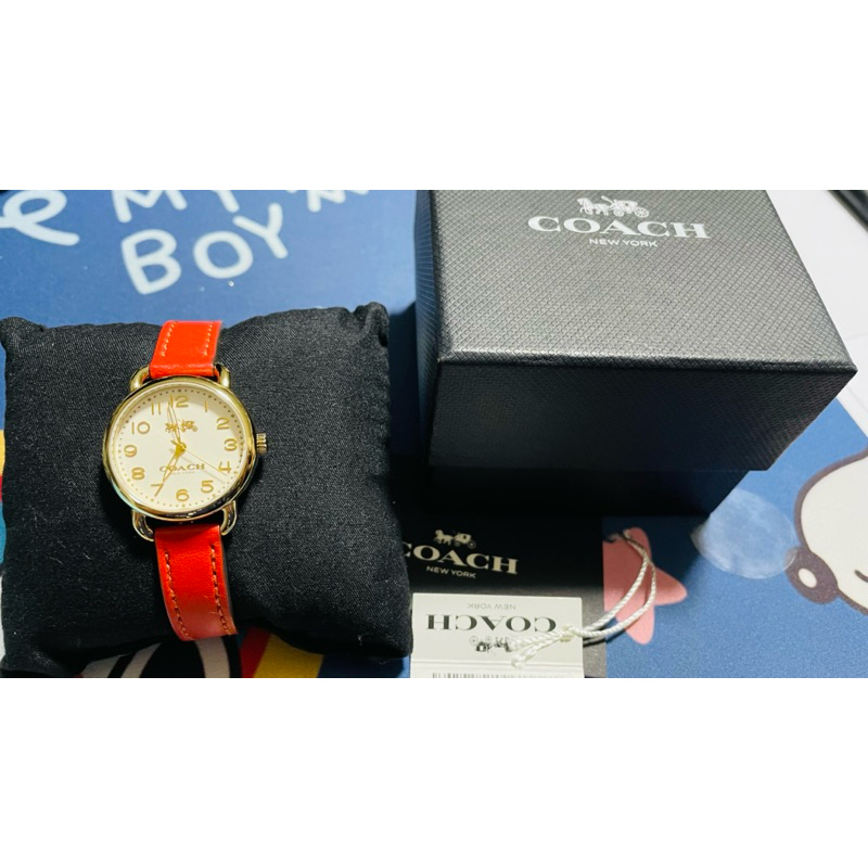 นาฬิกาข้อมือ Coach สายหนัง