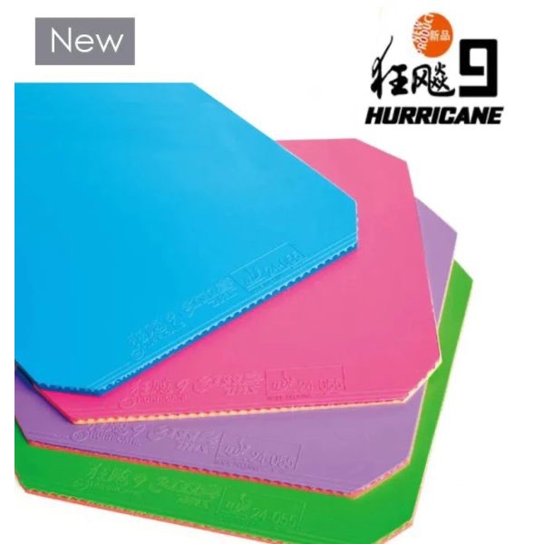 DHS Hurricane 9 Table tennis Rubber