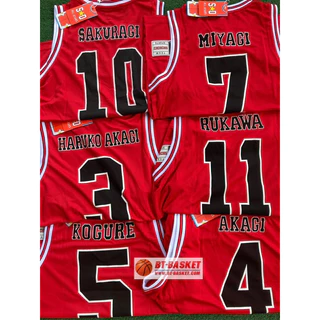 🇹🇭เสื้อบาสการ์ตูน Slam dunk (ผ้านิ่ม) รุ่นใหม่พร้อมส่ง🏀🇹🇭