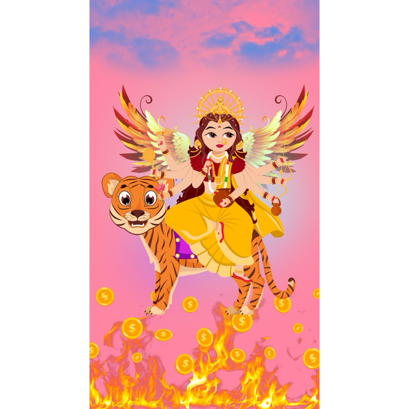 วอลเปเปอร์มือถือ พระแม่กาลี P45