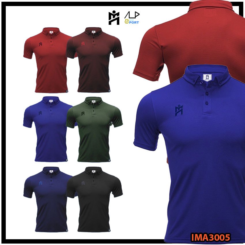 💥ลดโหดสูงสุด 1,000 บาท💥 เสื้อโปโล IMANE ไอมาเน่ รุ่น IMA3 005 IMA3005 POLO BASIC S1 แท้100%