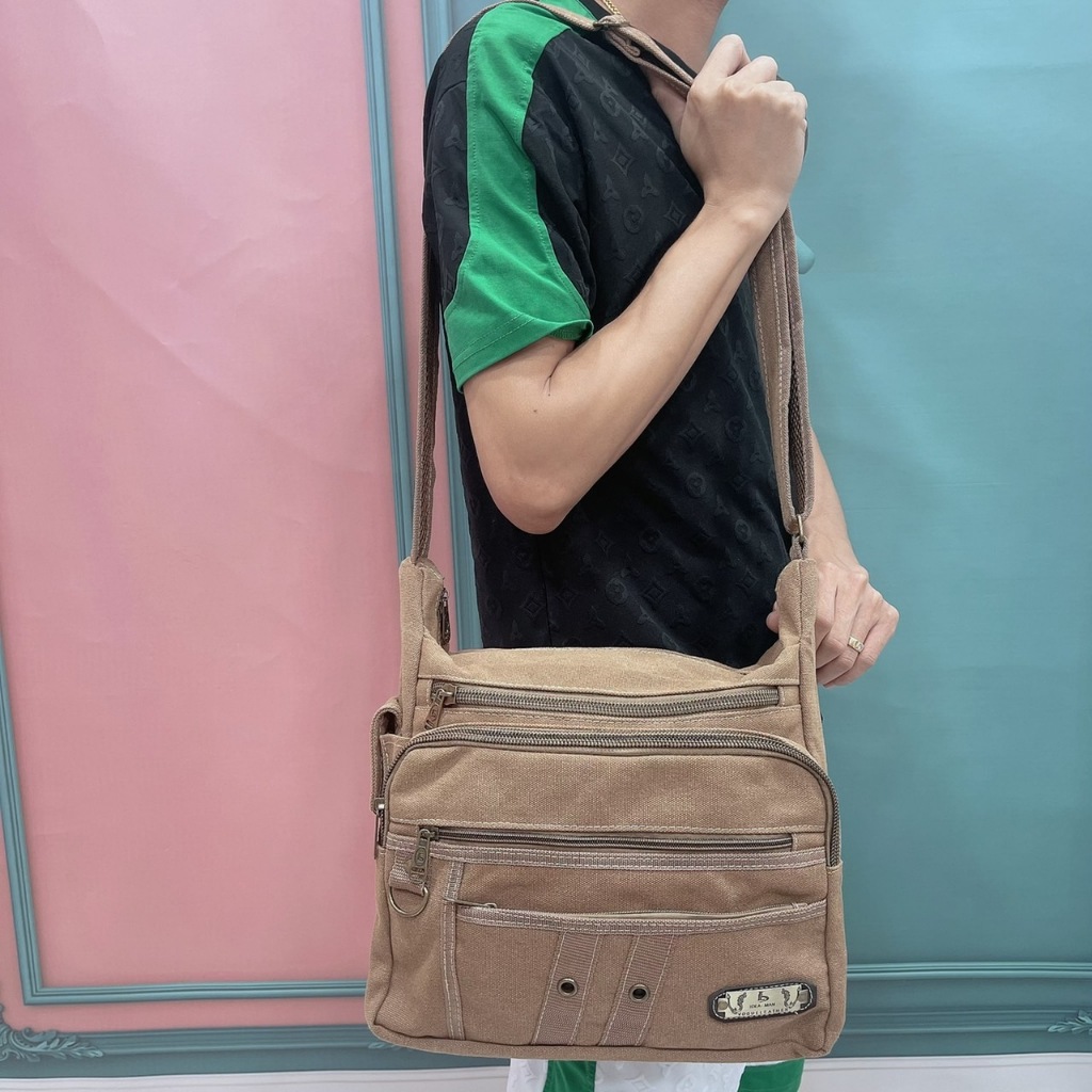 กระเป๋าสะพายจูลองใหญ่ กระเป๋าสะพายผู้ชาย กระเป๋าสะพายคาดลำตัว