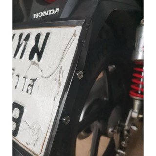 น็อตกรอบป้ายทะเบียน น็อตตัวผู้ พร้อม ตัวเมีย 1ชุด4ตัว ราคาชุ…