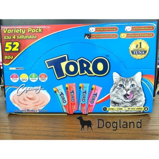 Toro Toro ขนมแมวเลีย 15g X 52 ซอง