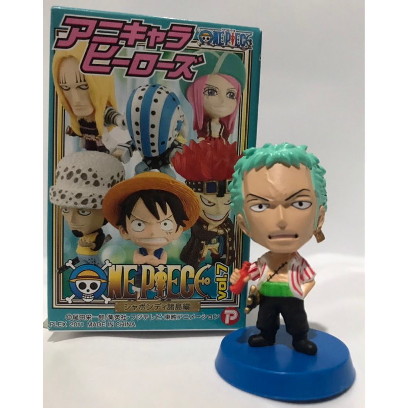 มือสอง One Piece MBH Zoro Mini Big Head Vol.7 โมเดลวันพีช โซโล มีกล่อง
