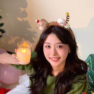 COD💡✅เทียนอิเล็กทรอนิกส์ เทียนปลอม LED เทียนแก้ว เชิงเทียนใส่ถ่าน 3Aจำนวน 3 ก้อน ตกแต่ง