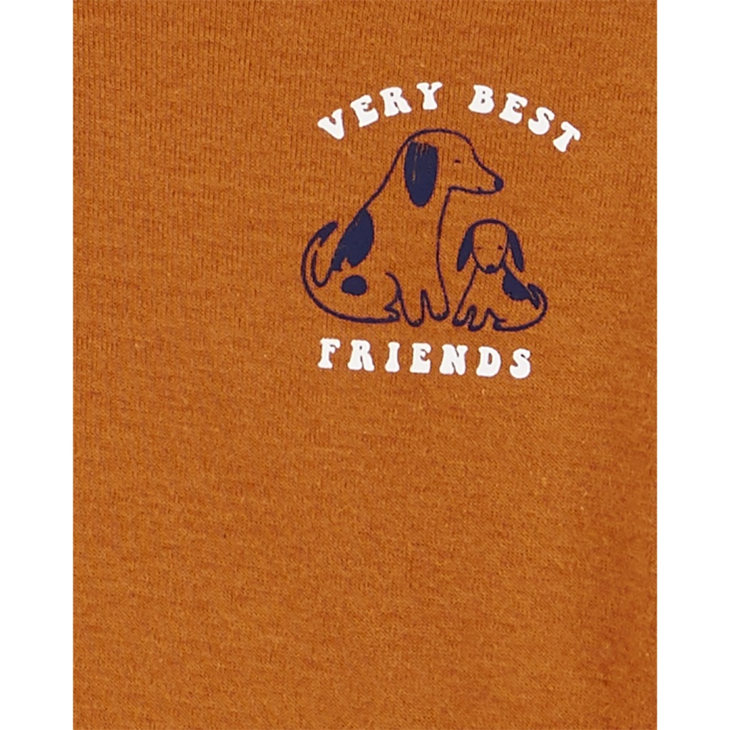 CARTER 7PK BS Navy Copper Dog Print L11 คาร์เตอร์ชุดเซทบอดี้สูทแขนสั้น7 ชิ้น ลายสุนัข - รูปที่ 2