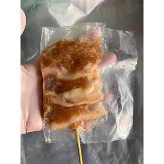 หมูปิ้งนมสด ไม้ใหญ่🐷52ไม้/แพ็ค(นน.3kg.)🎉 ⚡️ส่งด่วน 🔥ค่าส่งเหมา✅คละได้ทั้งร้าน❗️โฟมฟรี💦 🚚💨ส่งขนส่งแช่เย็น❄️