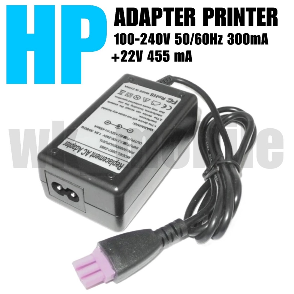 Adapter printer HP 22V รุ่น  0957-2385 แถมฟรี สายAC 1.5m