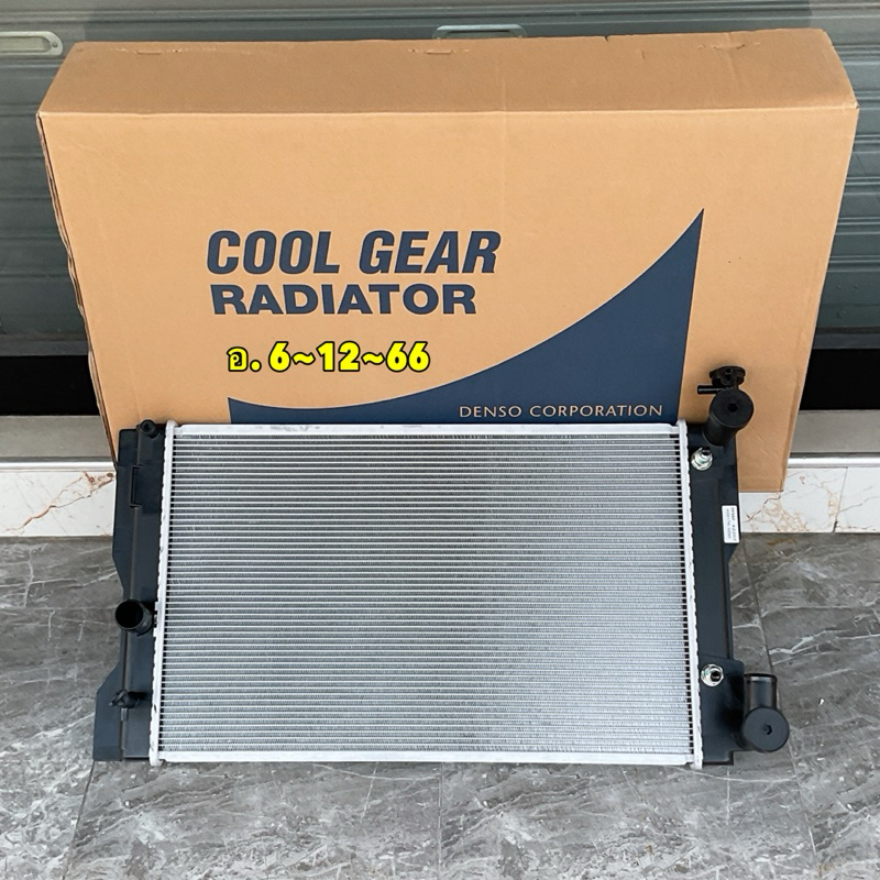 TKD หม้อน้ำToyota Altis1.6,1.8,2.0 ปี 2008-2013/1.6 CNG ปี2011,ดูโอ้ เกียร์ออโต้ Cool Gear by Denso JAPAN 422176-10504W - รูปที่ 4