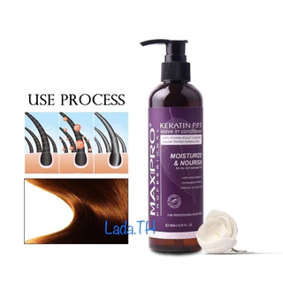 🌼Keratin🍒 P.P.T Maxipro 🇮🇹อาหารผม ชนิดไม่ต้องล้างออก 260 ml.