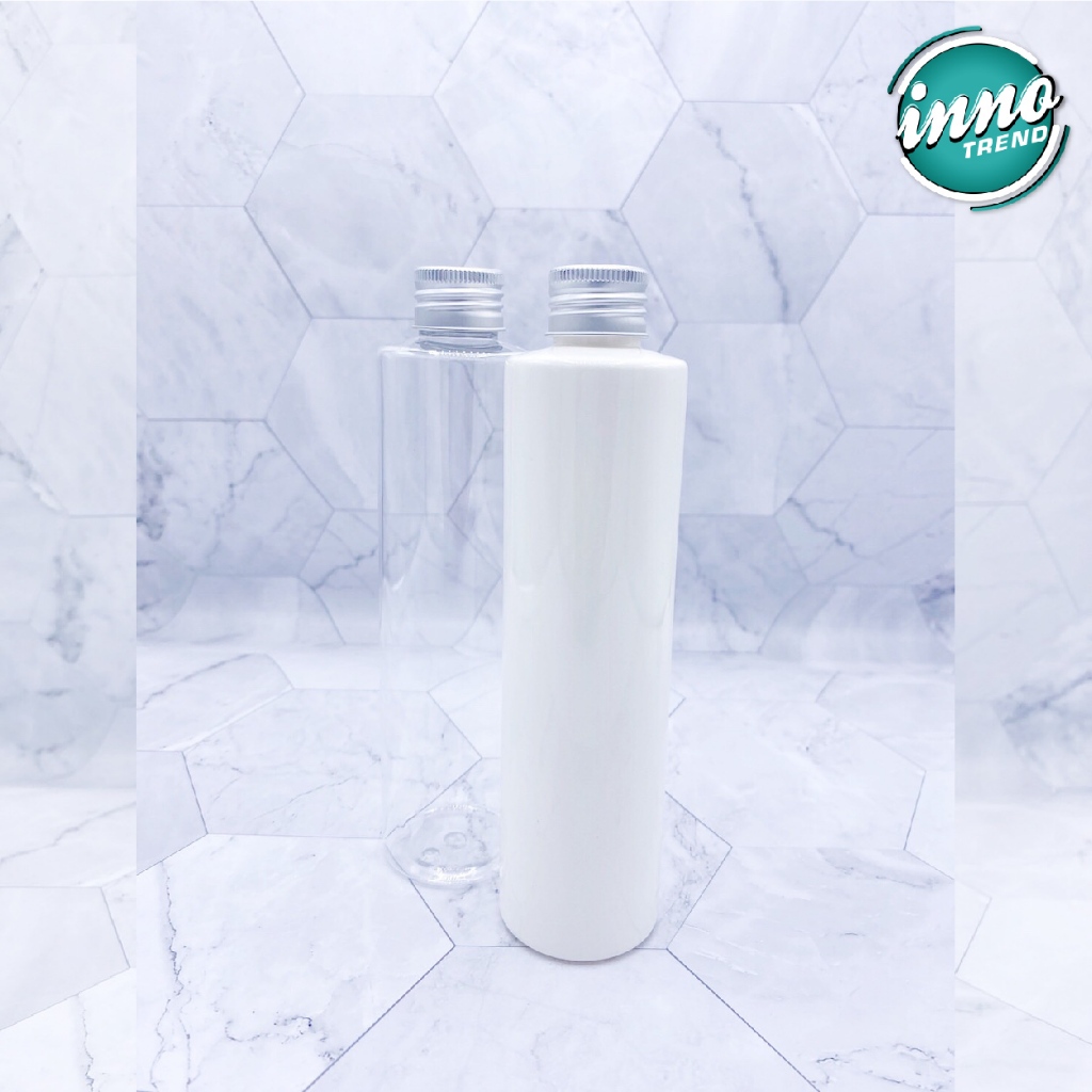 ขวดPET ทรงกลม 250 ml คอ​24 สำหรับครีมและผลิตภัณฑ์อาบน้ำ by innotrend