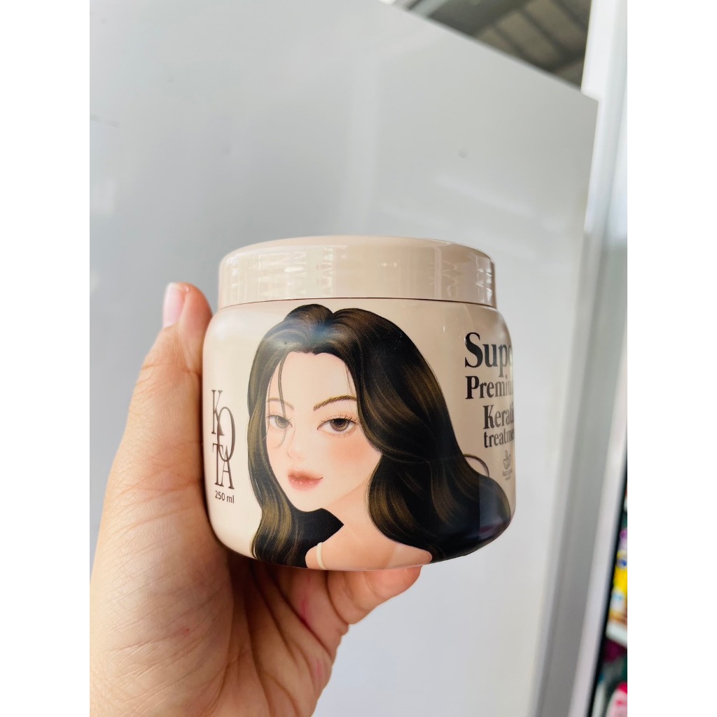 KOTA โคทาพรีเมี่ยม เคราติน ทรีทเม้นท์ - KOTA SUPER PREMIUM KERATIN TREMENT 250ml.
