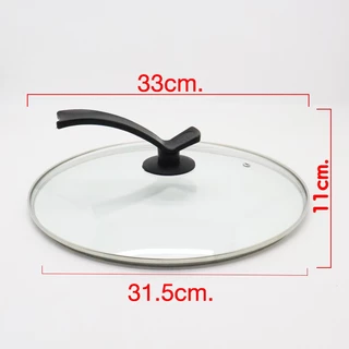 Monza ฝาครอบเอนกประสงค์ ฝาแก้ว ฝาหม้อ ฝากระทะ ขนาด 33 cm. NO.Y022