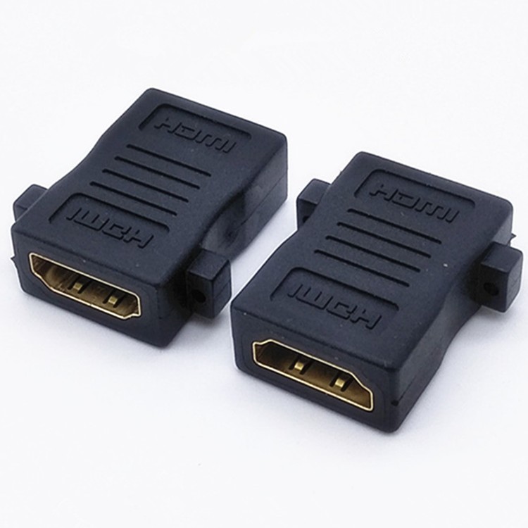 HDMI Adapter Right Angle 90 Degree HDMI female to female F/F Extension Connector Converter for HDMI Panel WALL HDTV