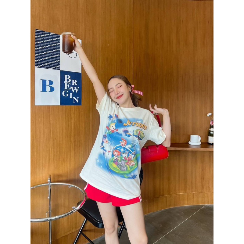 NOTHING HOUSE🏡เสื้อยืด Jetsons สเปซ
