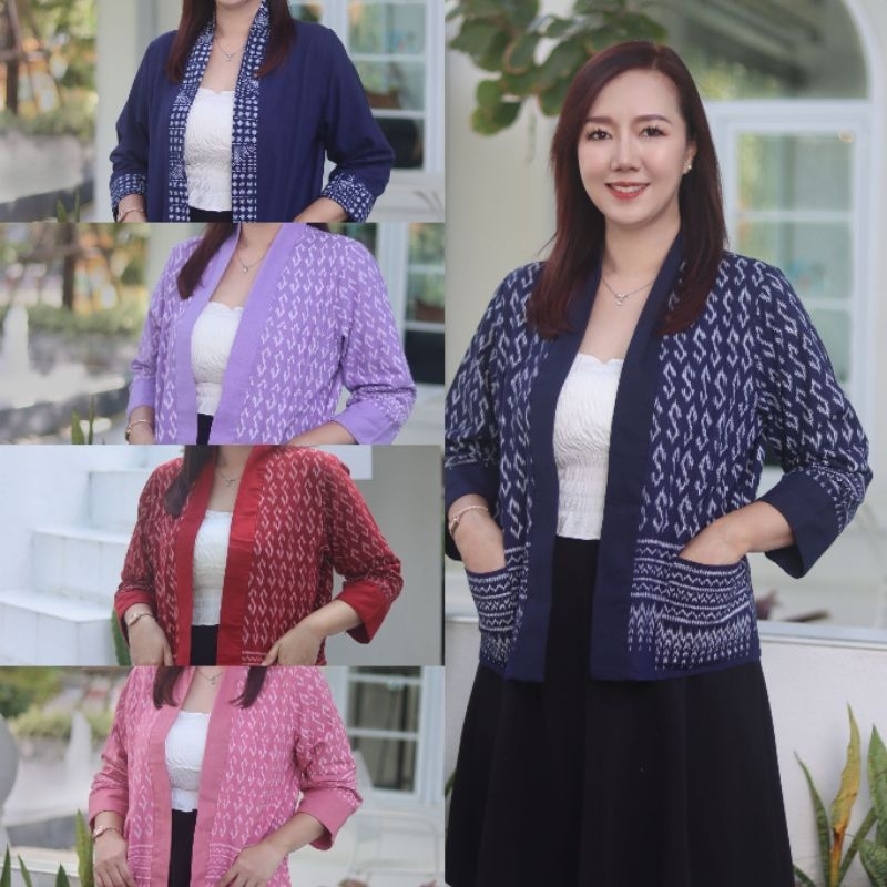 (สินค้าพร้อมส่ง) เสื้อคลุมผ้าฝ้ายเมืองเชียงใหม่-มีกระเป๋าซ้าย_ขวา ฝ้ายเชียงใหม่ เสื้อพื้นเมือง มีบริการเก็บปลายทาง