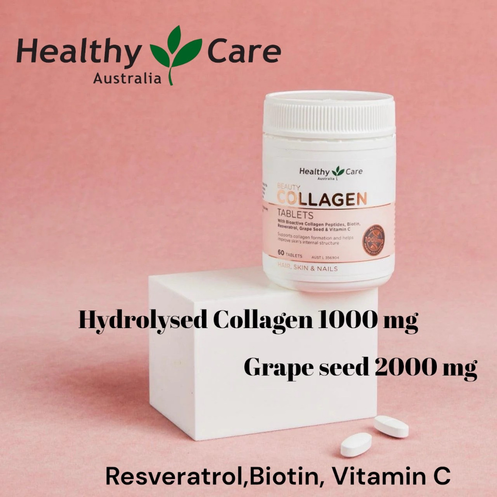 Healthy Care Beauty Collagen Tablets 60 tablets