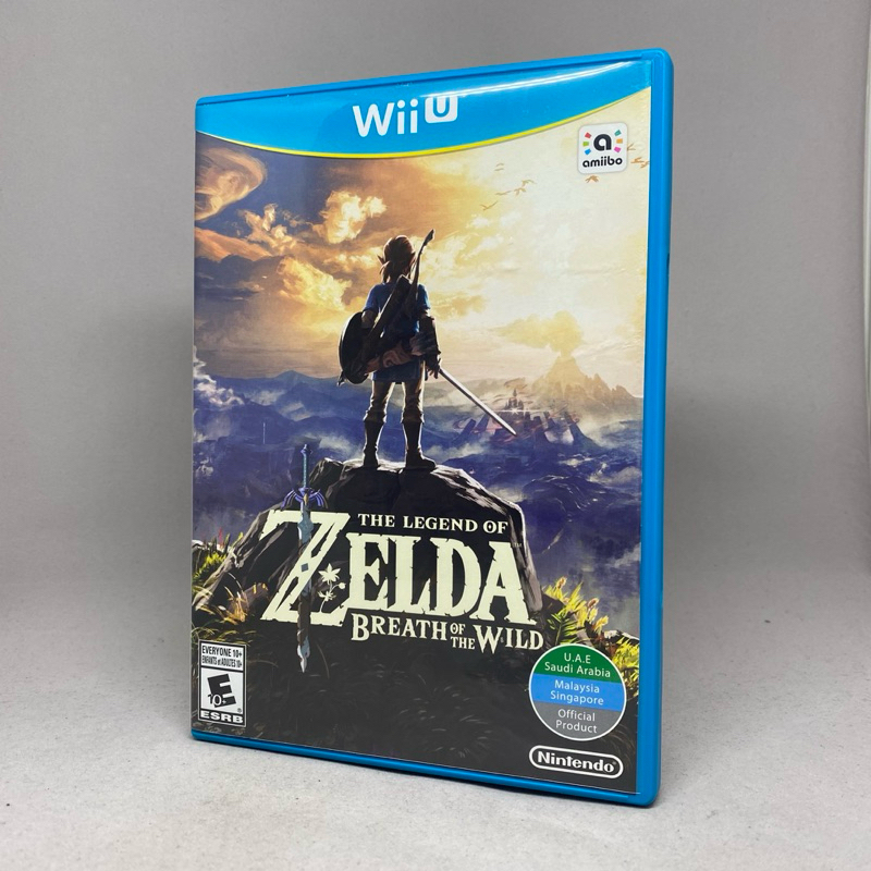 [Rare] The Legend of Zelda: Breath of the Wild & amiibo Wii U | Zone USA | ภาษาอังกฤษ | สินค้ามือสอง