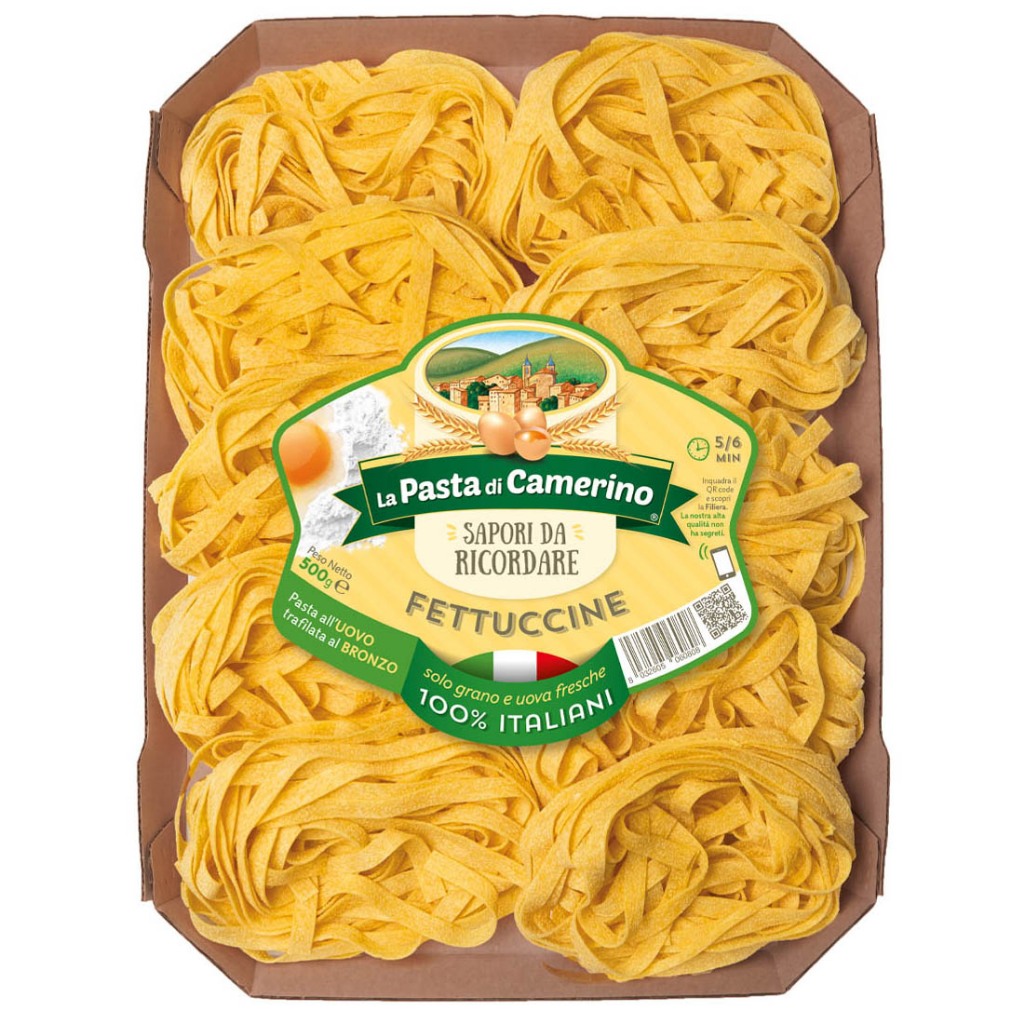 Fettuccine Egg Pasta Camerino 500gr