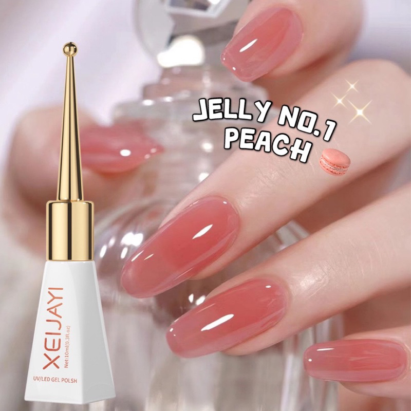 xeijayi สีเจลไซรัปสุขภาพดี ชมพูไซรัป เจลลี่เจล
