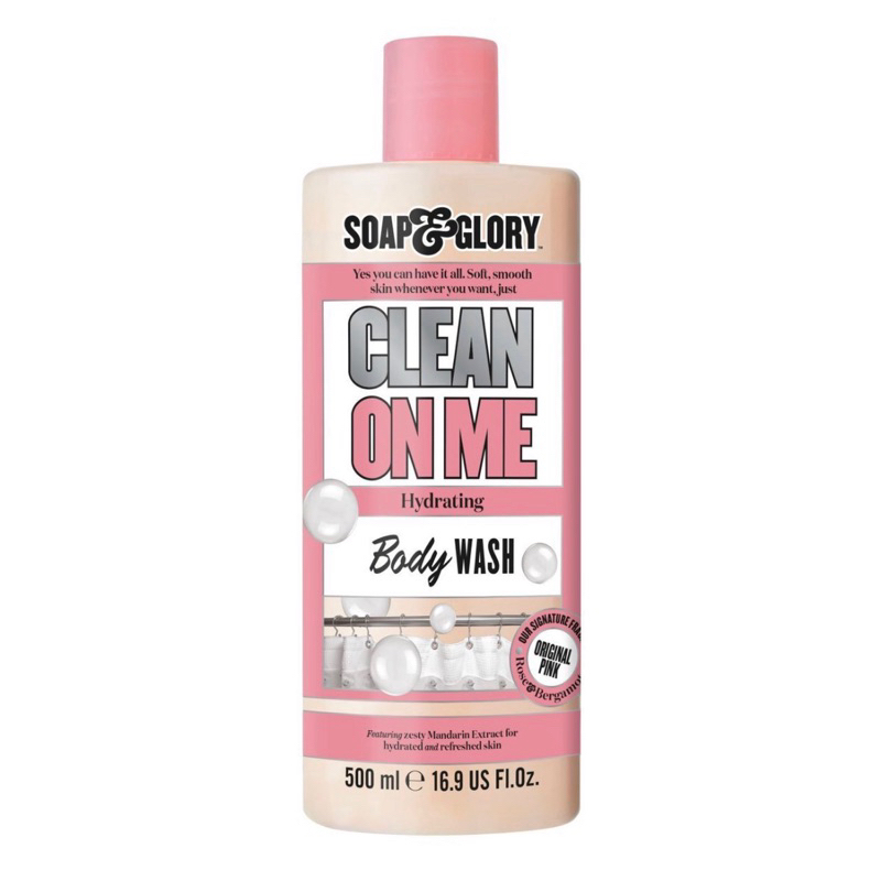 SOAP & GLORY CLEAN ON ME CREAMY CLARIFYING SHOWER GEL 500m