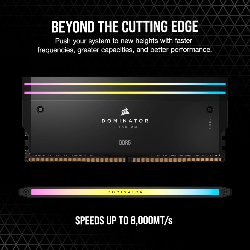 64GB (2x32GB) 6400 RAM Corsair DOMINATOR TITANIUM RGB (CMP64GX5M2B6400C32)