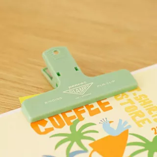 Penco Plastic Clip Mint / คลิปพลาสติก สีมิ้นท์ แบรนด์ Penco จากประเทศญี่ปุ่น (HDP163-MT)