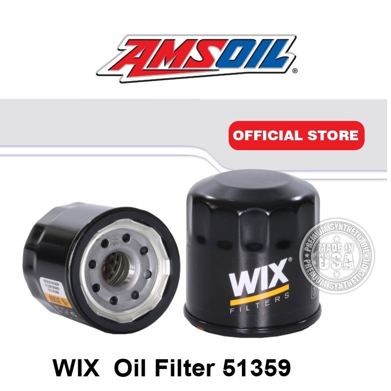 (A-FT51359) Wix Motorcycle Oil Filter 51359 กรองน้ำมันเครื่องมอเตอร์ไซค์