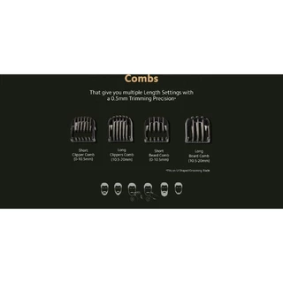 เครื่องโกนหนวด Xiaomi Grooming Kit Pro Black ปรับระดับ และเปลี่ยนหัวได้ ประกันศูนย์ไทย 1ปี
