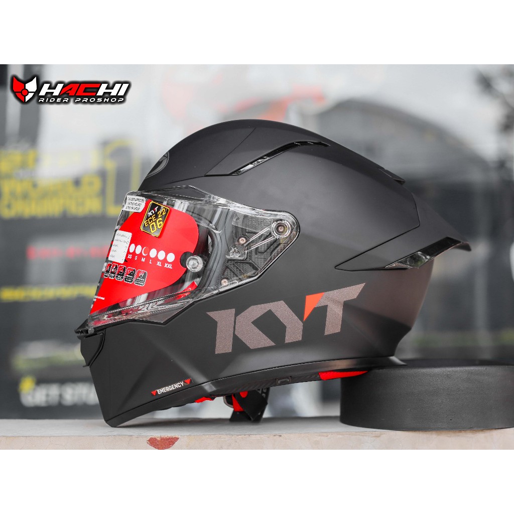 KYT R2R PRO - Plain Matt Black
