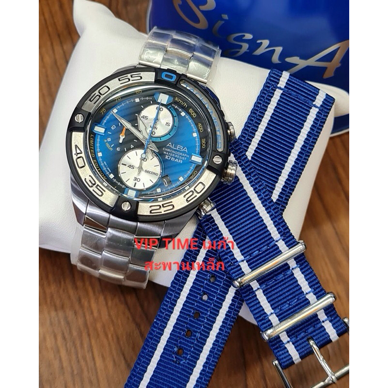นาฬิกา ALBA Sport Chronograph Gent Limited Edition รุ่น AV6067X1 AV6067X AV6067