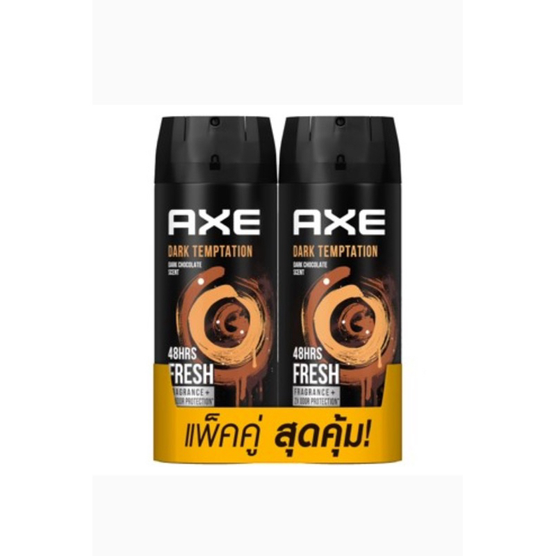 Axe สเปรย์แพ็คคู่ 135ml. 4 สีแพ็คละ 250 บาท