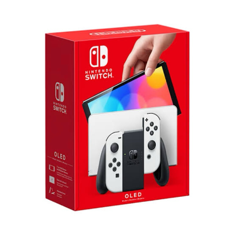Nintendo switch Oled White [Jailbreak]{แปลง2ระบบ}มือ2