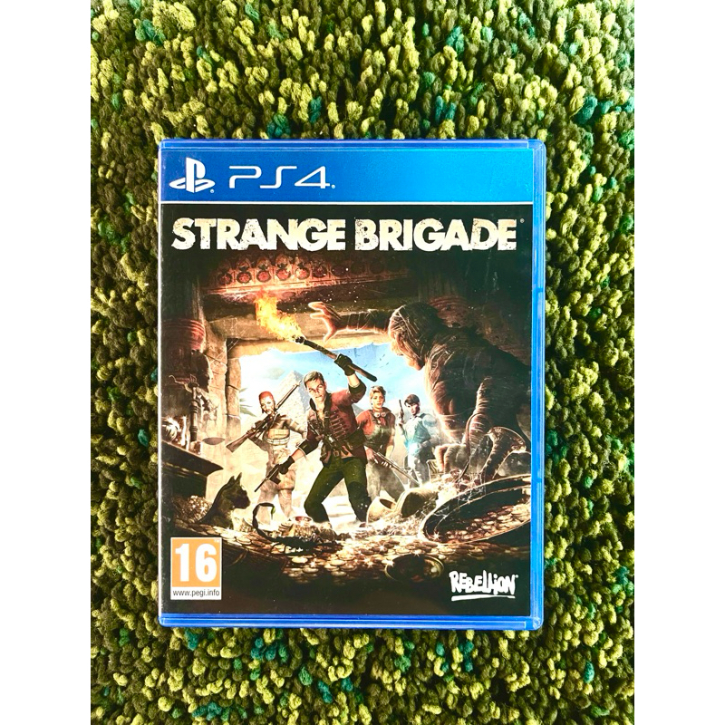 แผ่นเกม ps4 มือสอง / Strange Brigade / zone 2