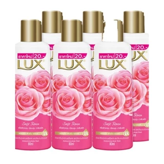 ลักส์ ครีมอาบน้ำ กลิ่นซอฟท์ โรส สีชมพู 80 ml 1 ขวด