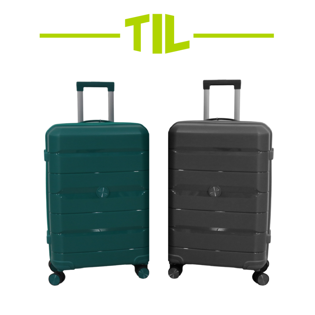 TIL Suitcase กระเป๋าเดินทาง กระเป๋าเดินทางล้อลาก รุ่น DKT วัสดุ PP ขนาด 20/24 นิ้ว