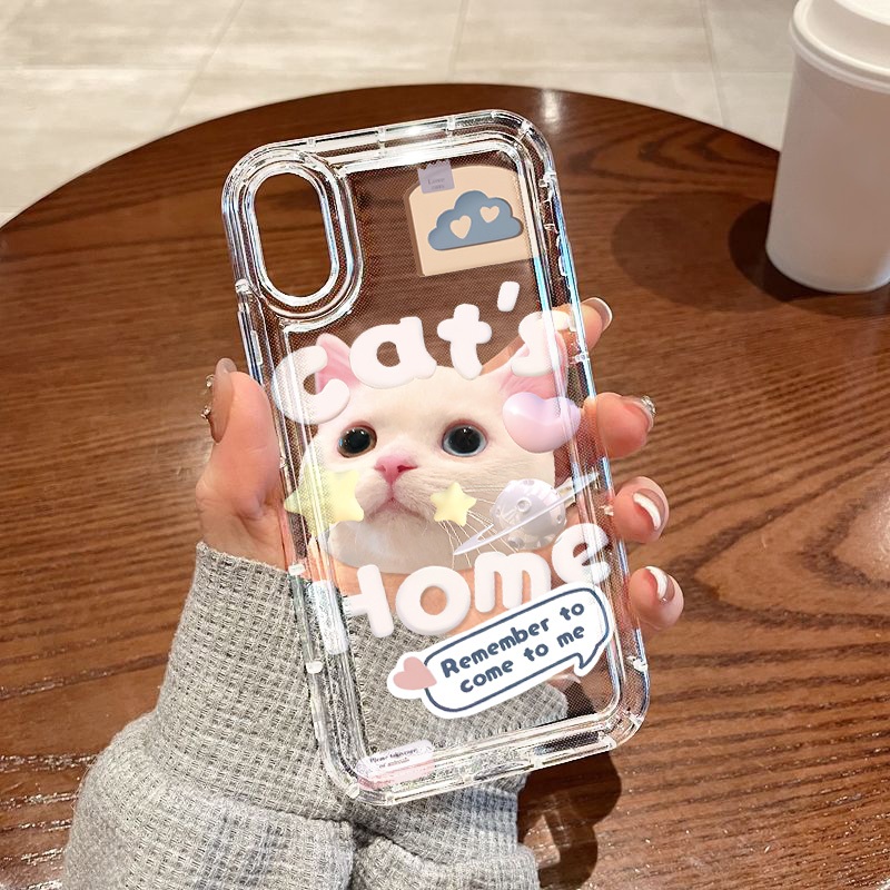 หุ้นไทย COD เคสโทรศัพท์ใสกันกระแทก for iPhone 11 13 12 14 15 16 Pro Max 6 6s 7 8 Plus XR XS Max Pro Max เคสทาสีคุณภาพสูง
