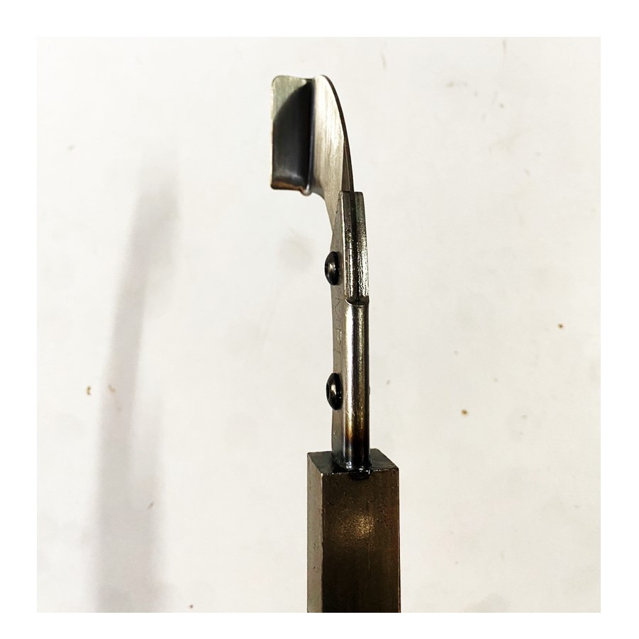 มีดกรีดยาง MPI รุ่นด้ามขาว ด้ามจับ 6 หุน รุ่นเปลี่ยนใบมีดได้ พร้อมใช้งาน ผลิตโดยช่างชำนาญงาน ใช้ทน คมนาน ลับคมง่าย - รูปที่ 4