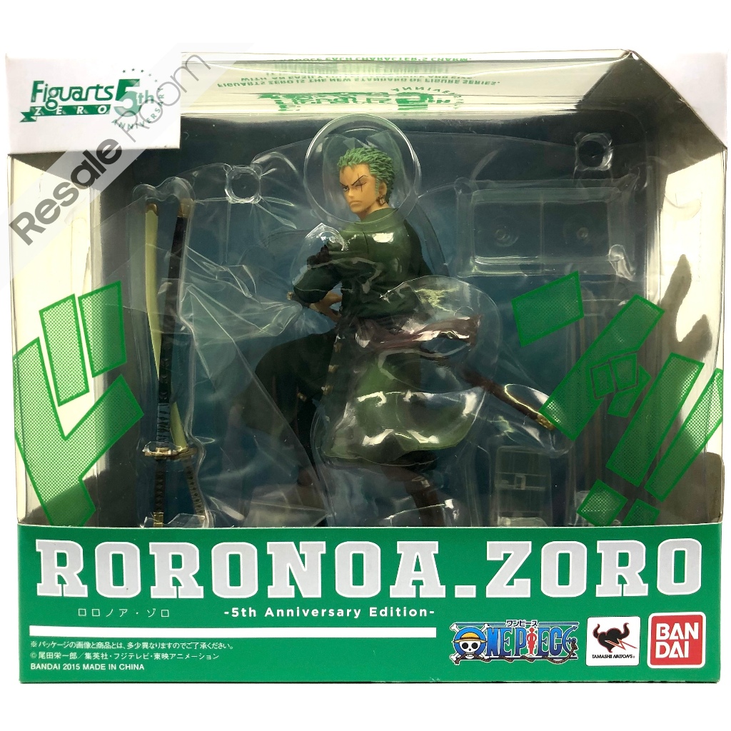 [Lot JP] FZ Zoro 5th Anniversary Edition โซโร โซโล ฉลอง ครบรอบ 5 ปี โมเดล วันพีช ของแท้ One Piece Ba