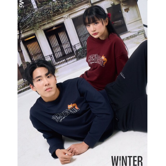 Memo 𝗪𝗜𝗡𝗧𝗘𝗥 𝗖𝗢𝗟𝗟𝗘𝗖𝗧𝗜𝗢𝗡 รุ่น Baby Fox Chill เก็บเงินปลายทาง