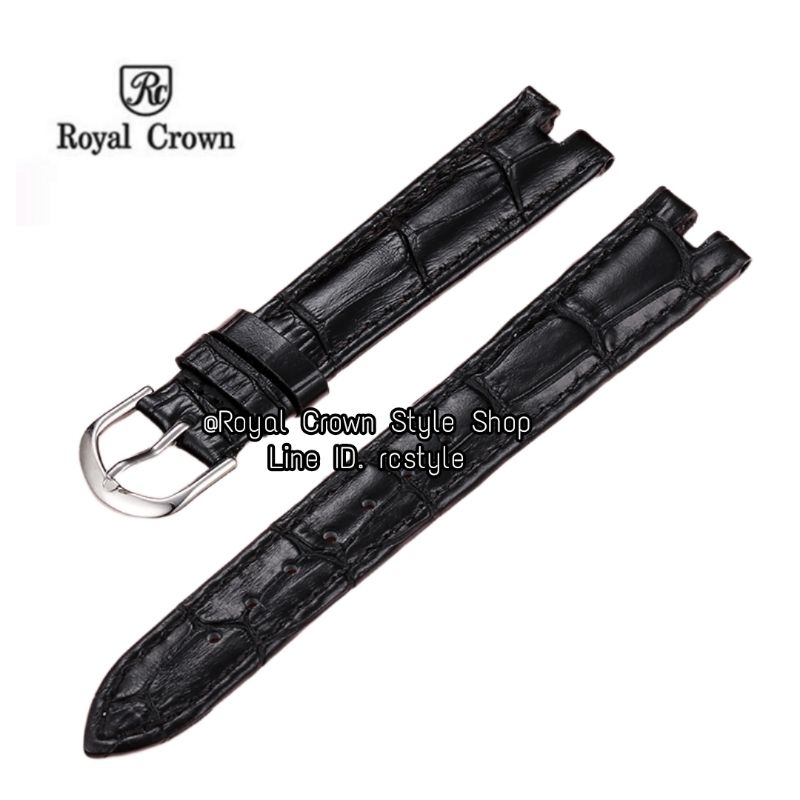 สายหนังนาฬิกา Royal Crown สายหนังแท้ จะมีแบบไม่และแบบตัด(รบกวนส่งรูปนาฬิกามาทางแชทเพื่อสอบถาม เพื่อกันความผิดพลาดคะ)