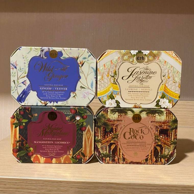 Erb Natural Soap Bar สบู่ก้อนขนาด 100 กรัม พร้อมส่ง