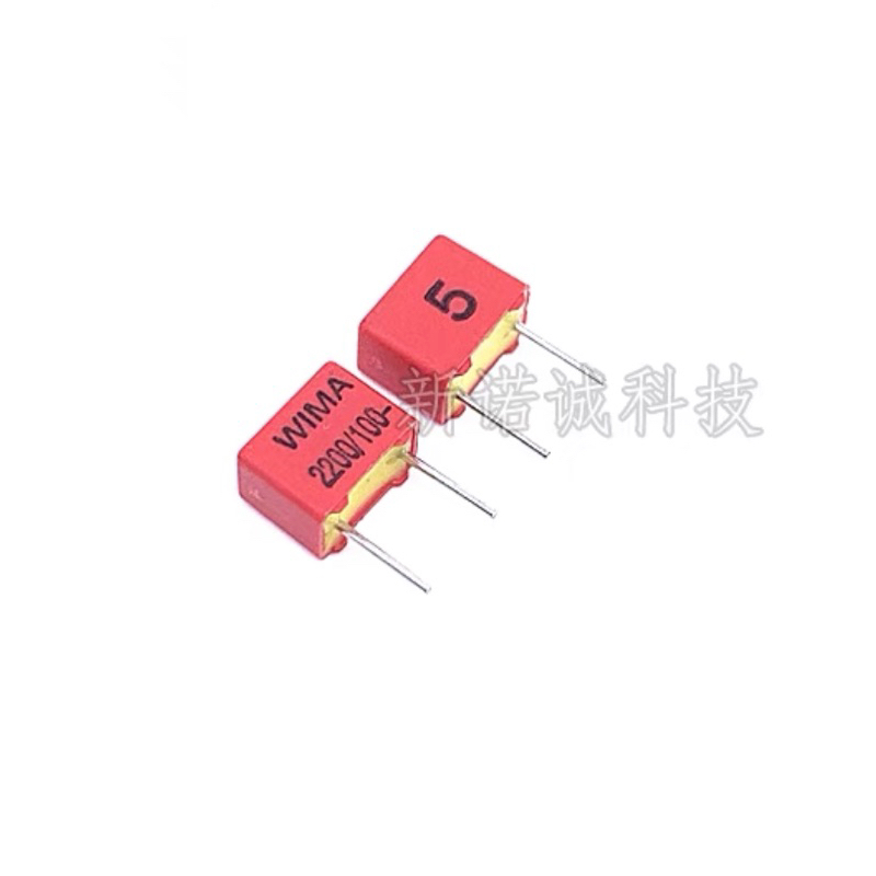 ของแท้จากโรงงาน WIMA เยอรมัน  WIMA 0.0022uf100v 100V/222/NF  เกรด ออดิโอ  ตัวเก็บประจุแบบมี  สต๊อกในไทย