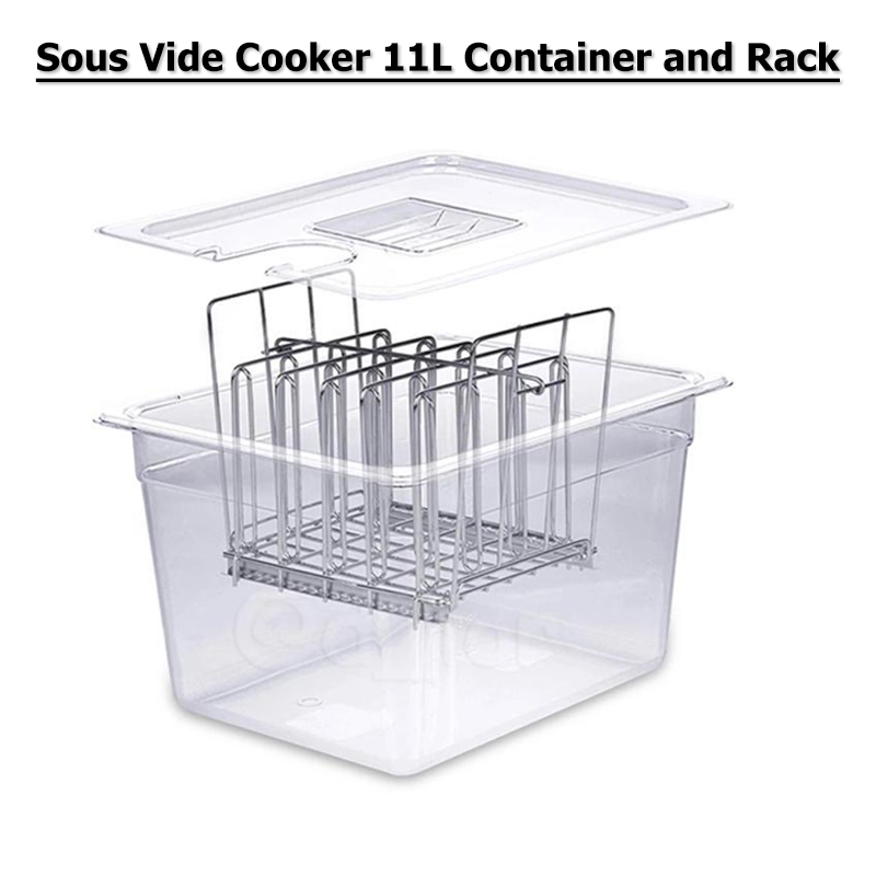ชั้นวางของสแตนเลสสําหรับหม้อหุงข้าว (11 ลิตร) Sous Vide Cooker 11L Container and Rack